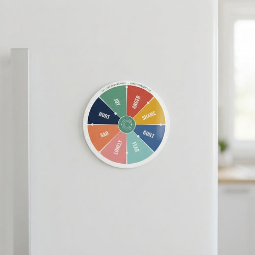 (Pack of 10) Core Emotion Wheel Magnet