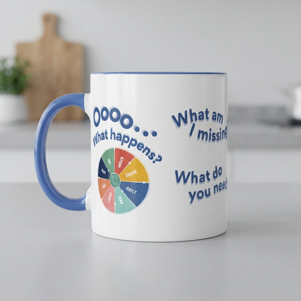 Core Emotion Wheel Mug